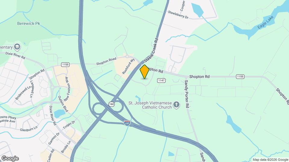 8530 Steele Creek Pl Dr Mapa y Detalles de la Ubicación