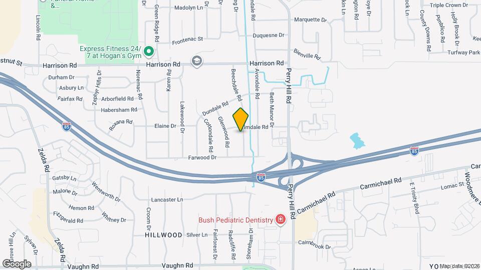 1216 Beechdale Rd Map and Location Details