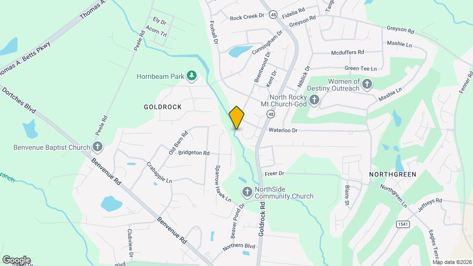 963 S Hornbeam Dr Map and Location Details