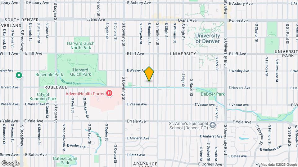 2475-2493 S Humboldt St Map and Location Details