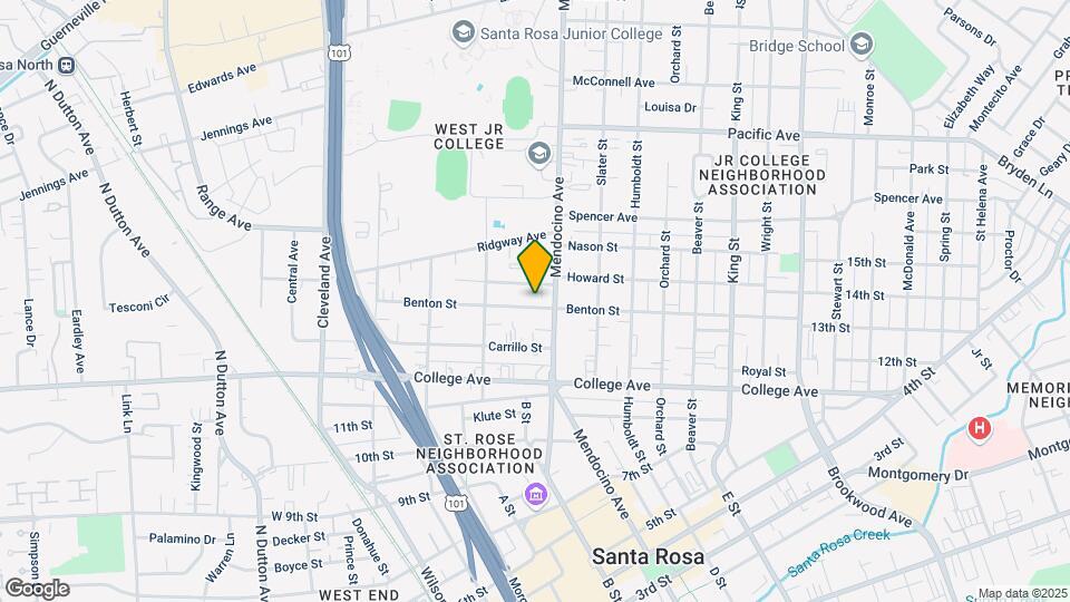 485 Benton St Mapa y Detalles de la Ubicación