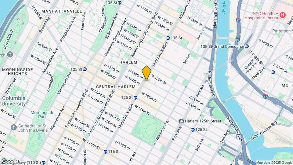 352-354 Lenox Ave Mapa y Detalles de la Ubicación