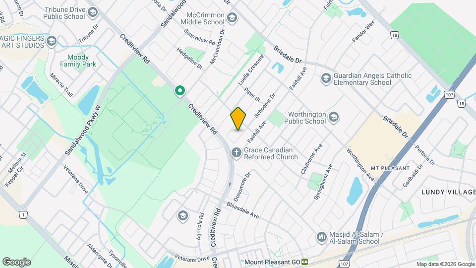 11 Tufton Crescent Map and Location Details