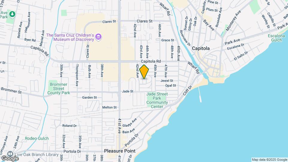 4355 Diamond St Map and Location Details