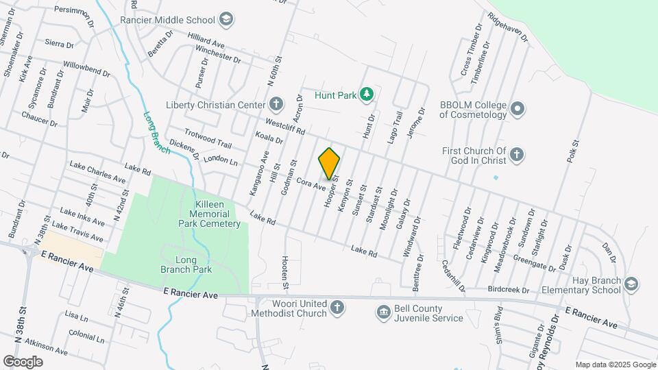 1901 Hooper St Map and Location Details