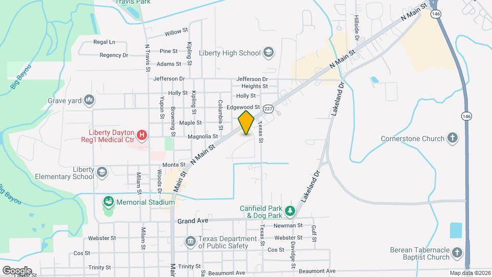 1017 Oak Dr Map and Location Details