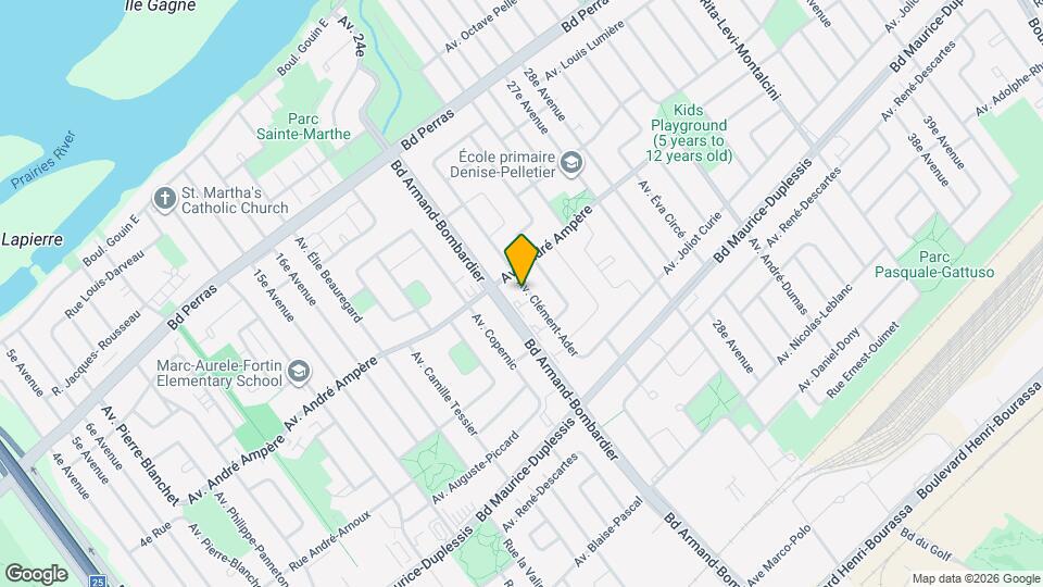 12070 Clément-Ader Av Map and Location Details