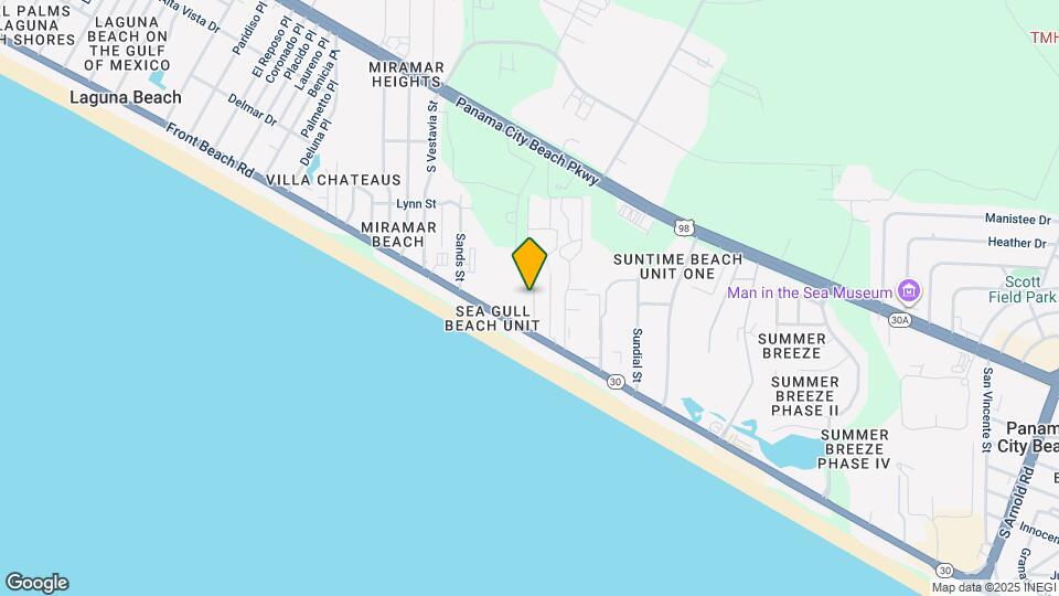 17670 Front Beach Rd, Unit H 11 Map and Location Details