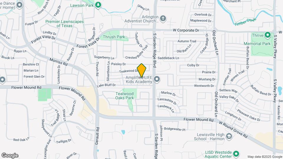 2117 Flamingo Dr Map and Location Details