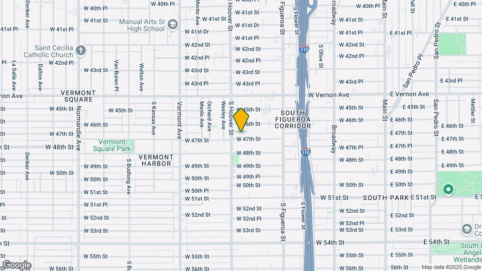 719 W 47th St Map and Location Details