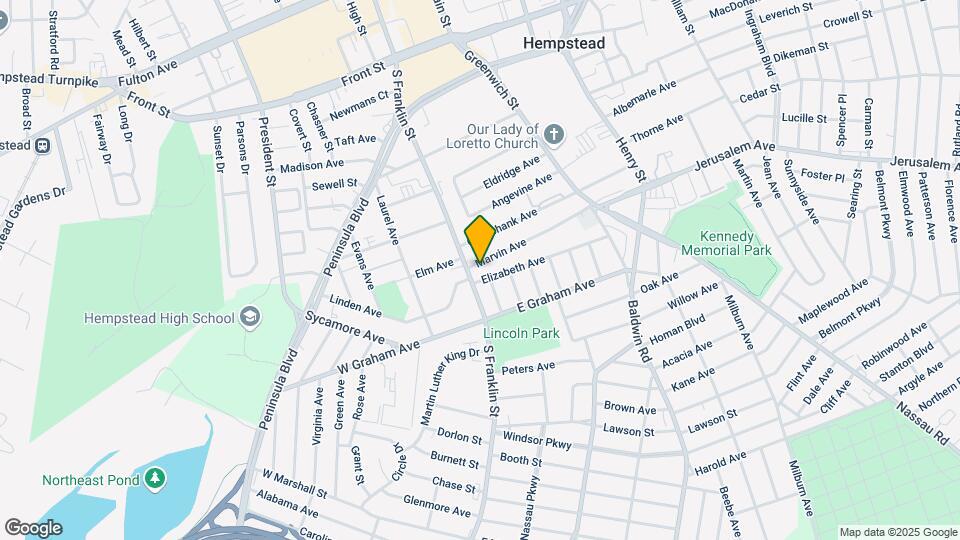 14-16-16 Marvin Ave, Unit 2nd floor Map and Location Details