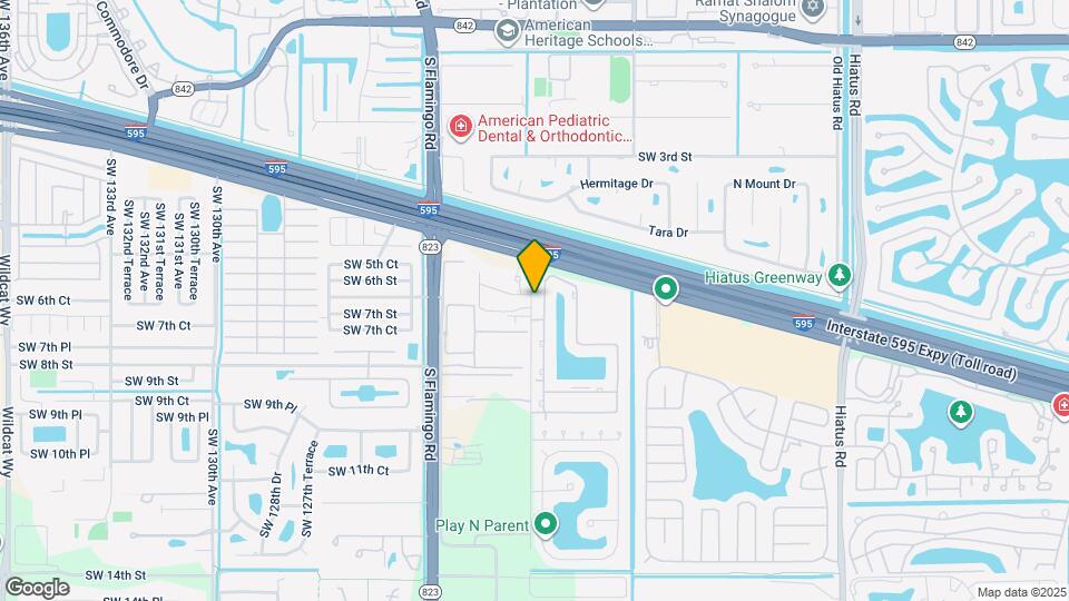 775 SW 120th Way Map and Location Details