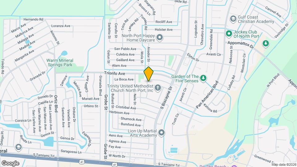 8190 Porto Chico Ave Map and Location Details