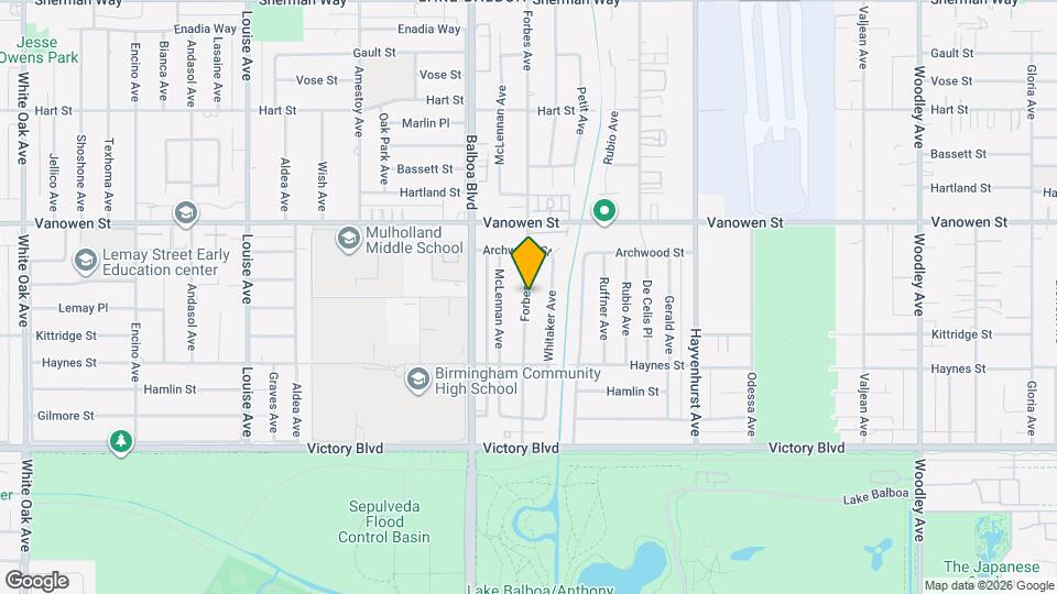 6642 Forbes Ave Mapa y Detalles de la Ubicación