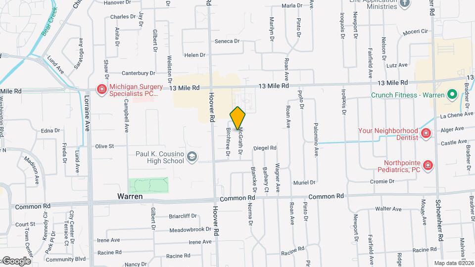 30541 McGrath Dr Map and Location Details