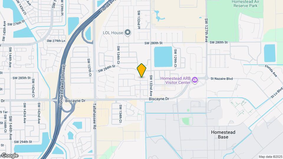 13281 SW 285th St Map and Location Details
