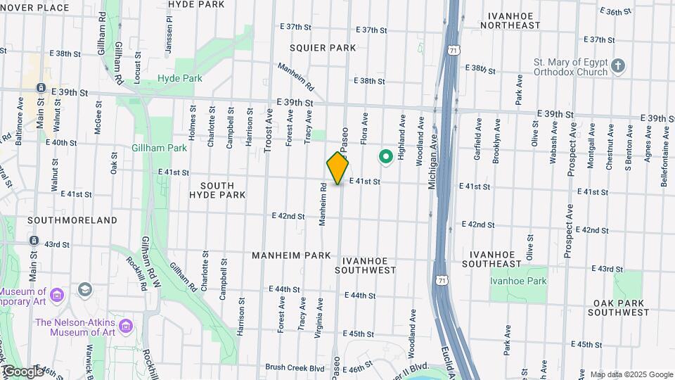 Parkway Apartments Mapa y Detalles de la Ubicación