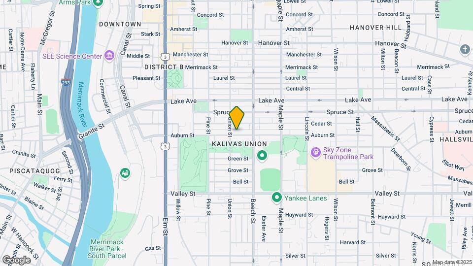 238 Auburn St Map and Location Details