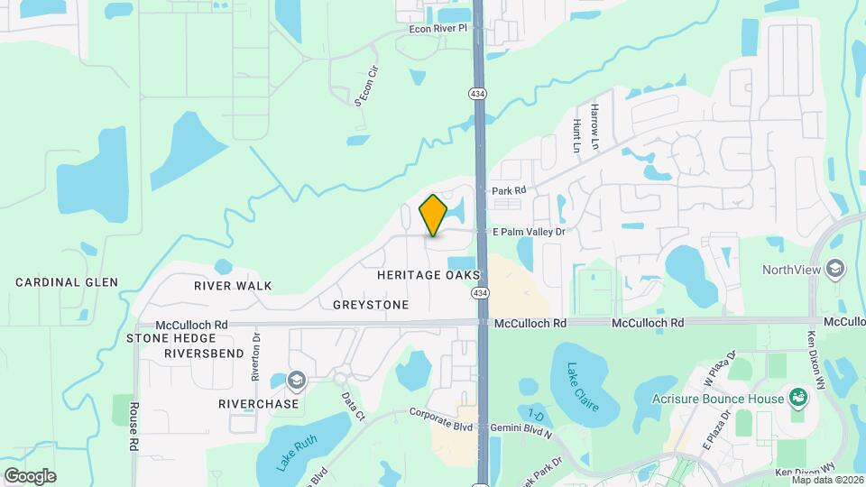 160 Reserve Cir Mapa y Detalles de la Ubicación