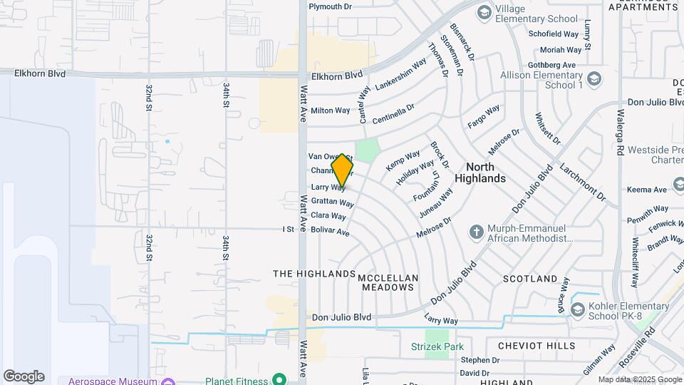 6517 Larry Way Map and Location Details