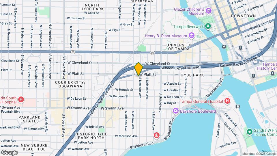 305 S Newport Ave Map and Location Details