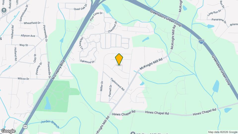 303 Hidden Timber Ln Map and Location Details