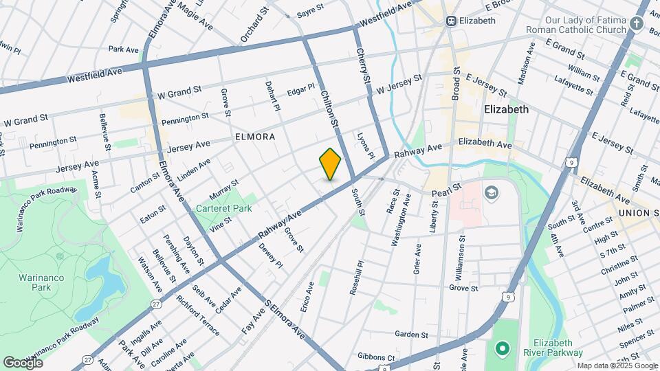 231 Rahway Ave Mapa y Detalles de la Ubicación