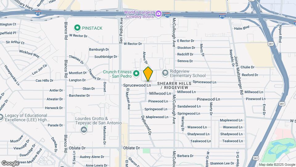 207 Sprucewood Ln Map and Location Details