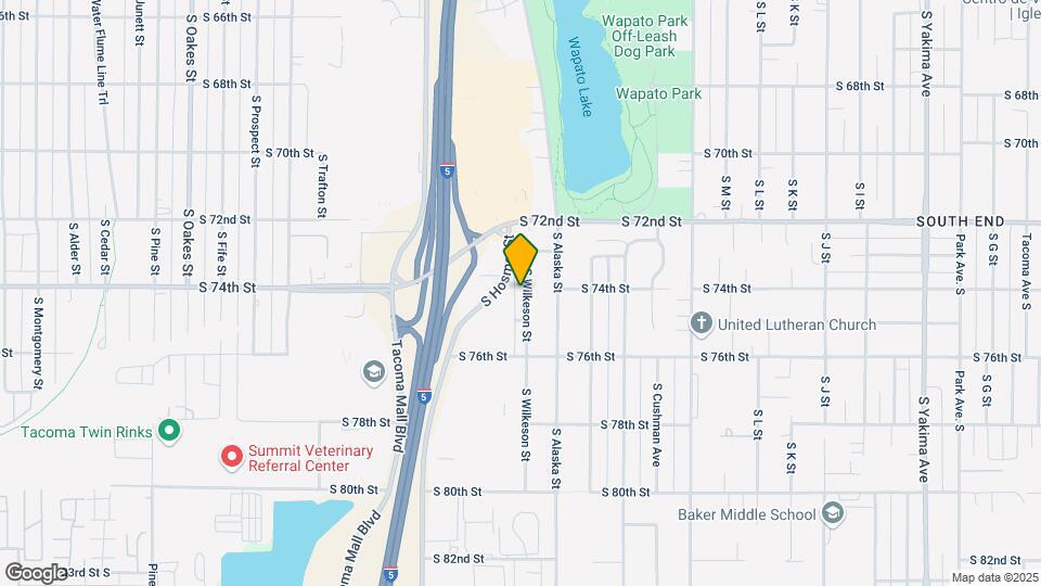 South Tacoma Multi-Family Map and Location Details