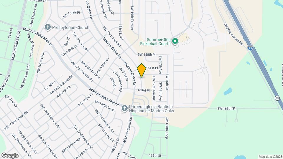 16241 SW 23rd Court Rd Map and Location Details