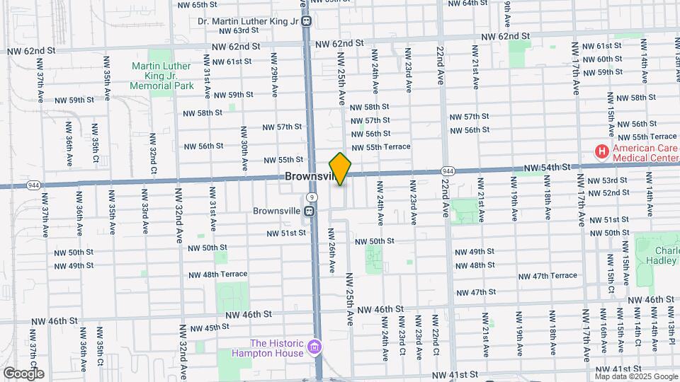 5300 NW 25th Ave Map and Location Details