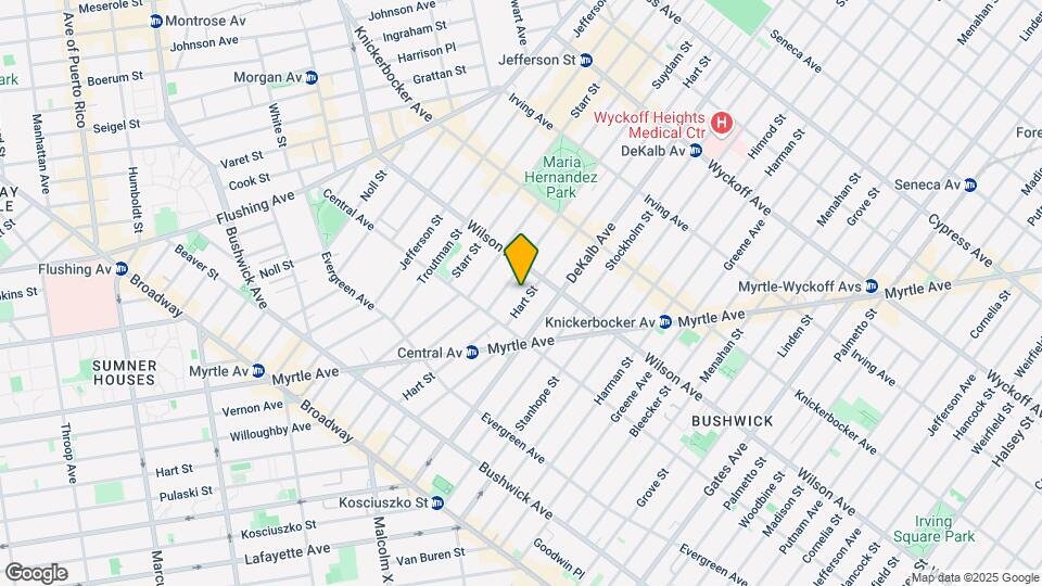 707 Hart St Mapa y Detalles de la Ubicación