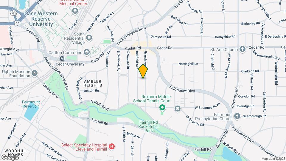 2272 Grandview Ave Map and Location Details
