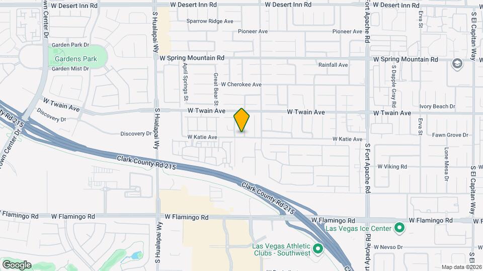 3787 Paria Canyon St Map and Location Details