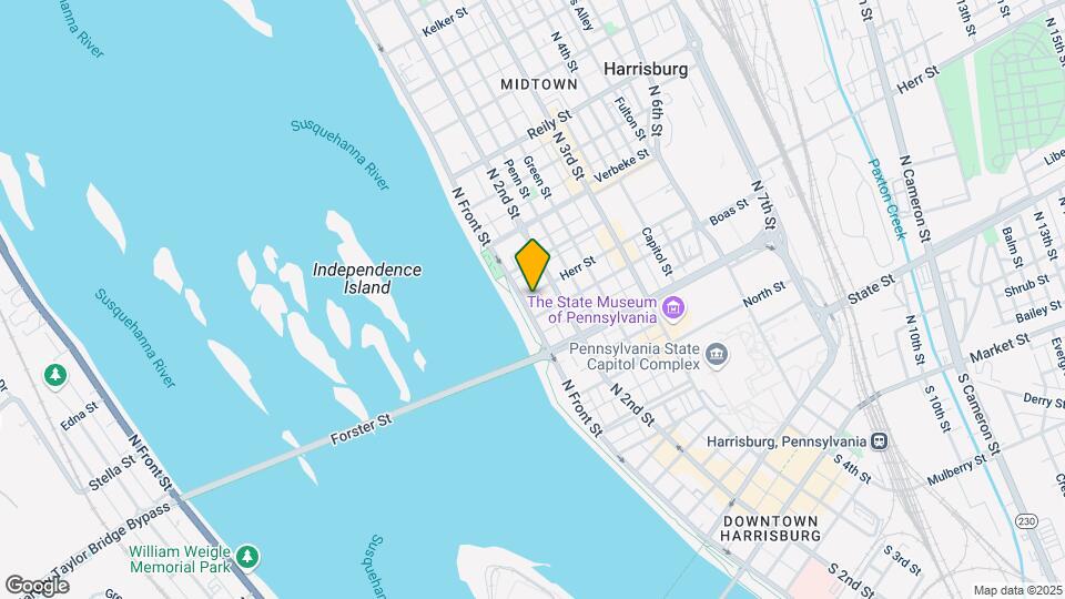 1013 N Front St Mapa y Detalles de la Ubicación