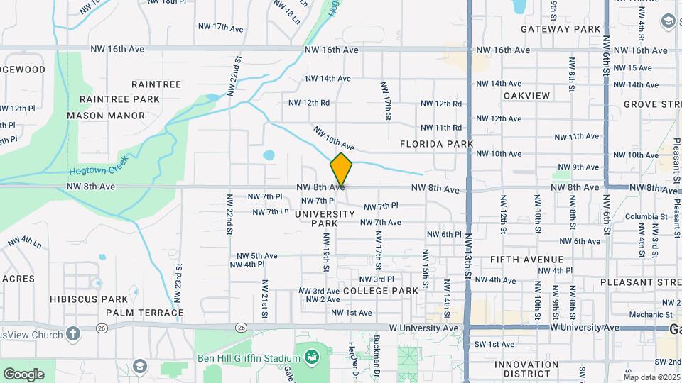 1825 NW 8th Ave Mapa y Detalles de la Ubicación