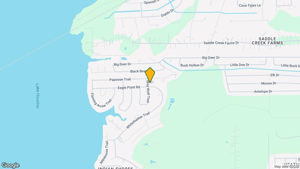 1814 Eagle Point Rd Map and Location Details