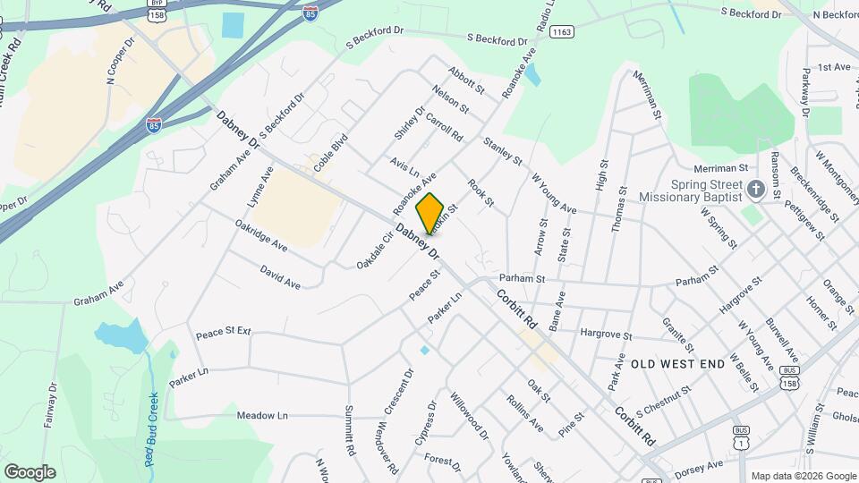 866 Dabney Dr Map and Location Details