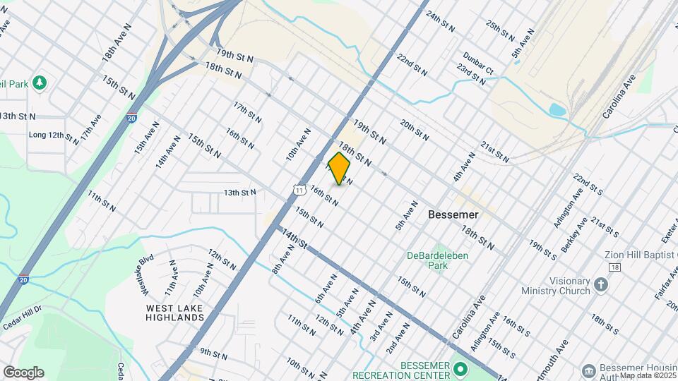 1613 8th Ave N Mapa y Detalles de la Ubicación