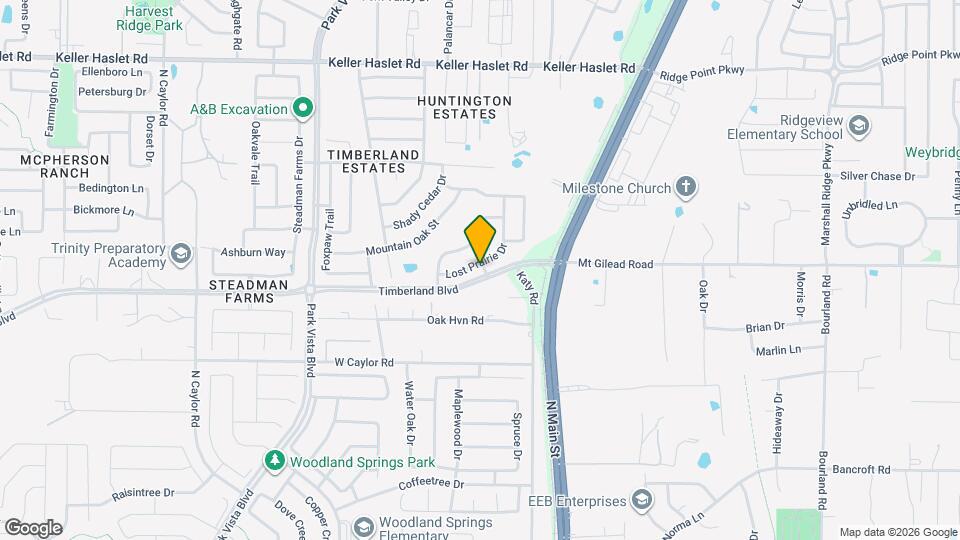 12640 Lost Prairie Dr, Unit 8 Map and Location Details
