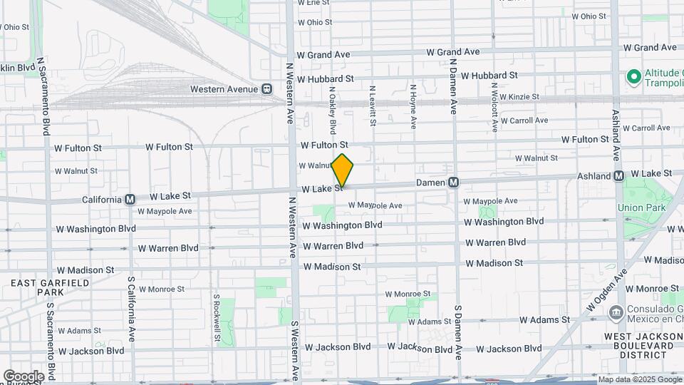 1752 W Maypole Ave Map and Location Details