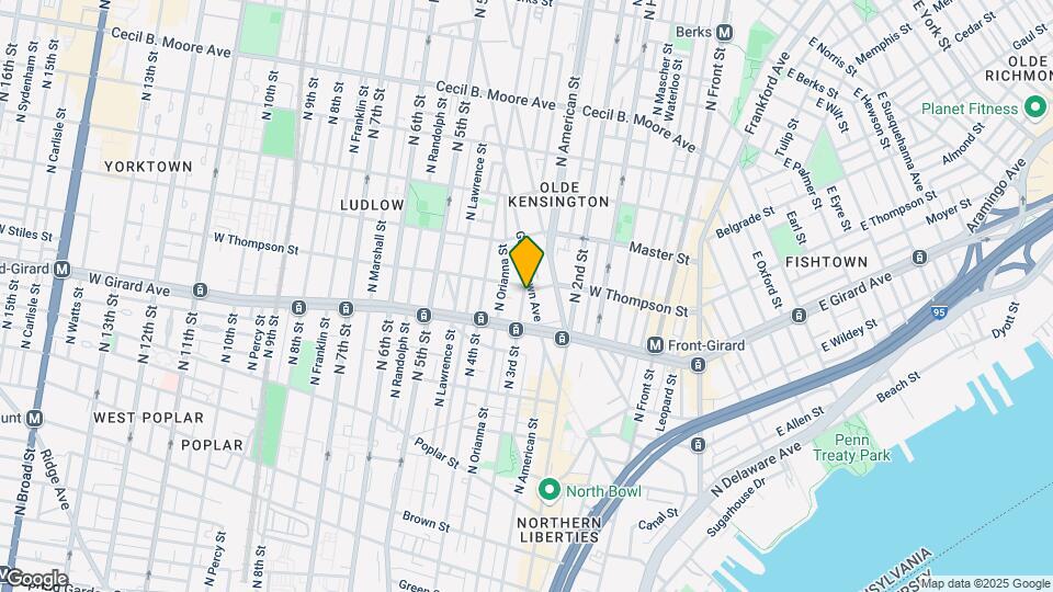 1233 N 3rd St Mapa y Detalles de la Ubicación
