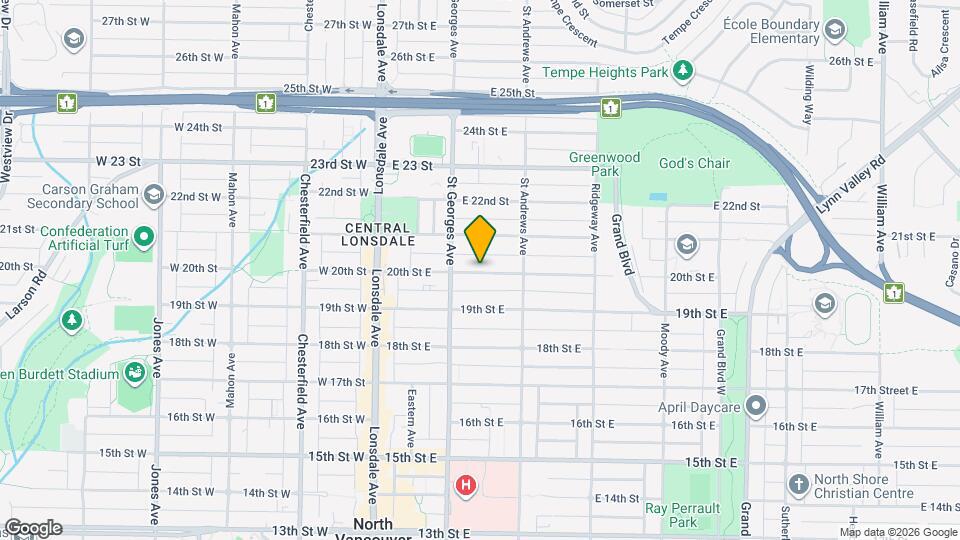 226 20th St E Map and Location Details