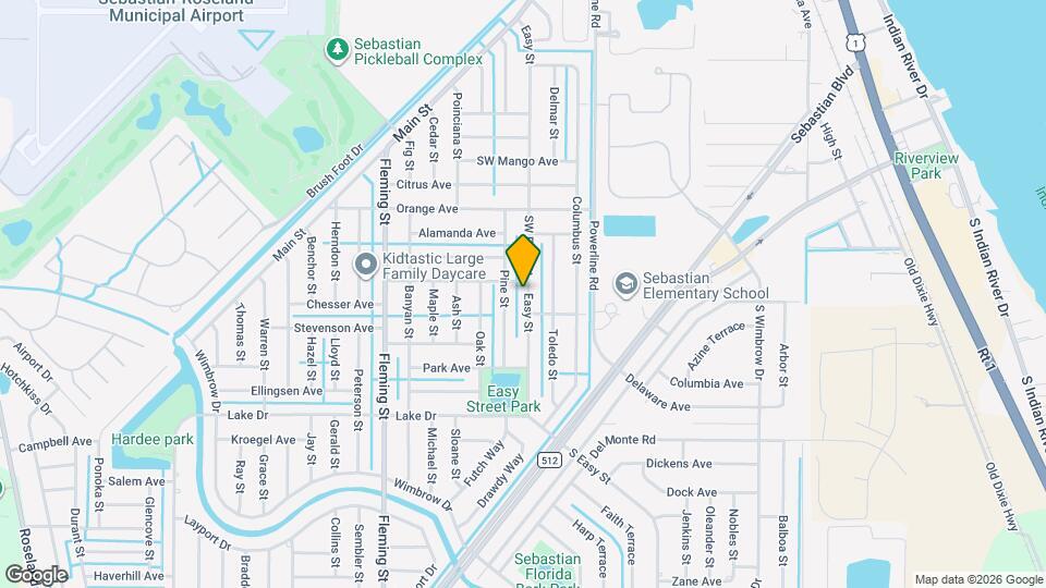 406 Easy St Map and Location Details