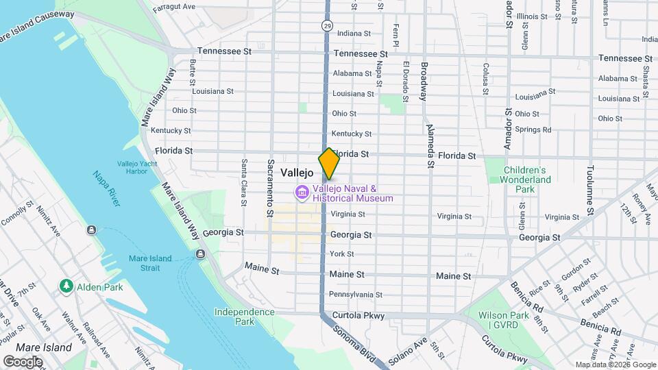 1910 Sonoma Blvd Map and Location Details