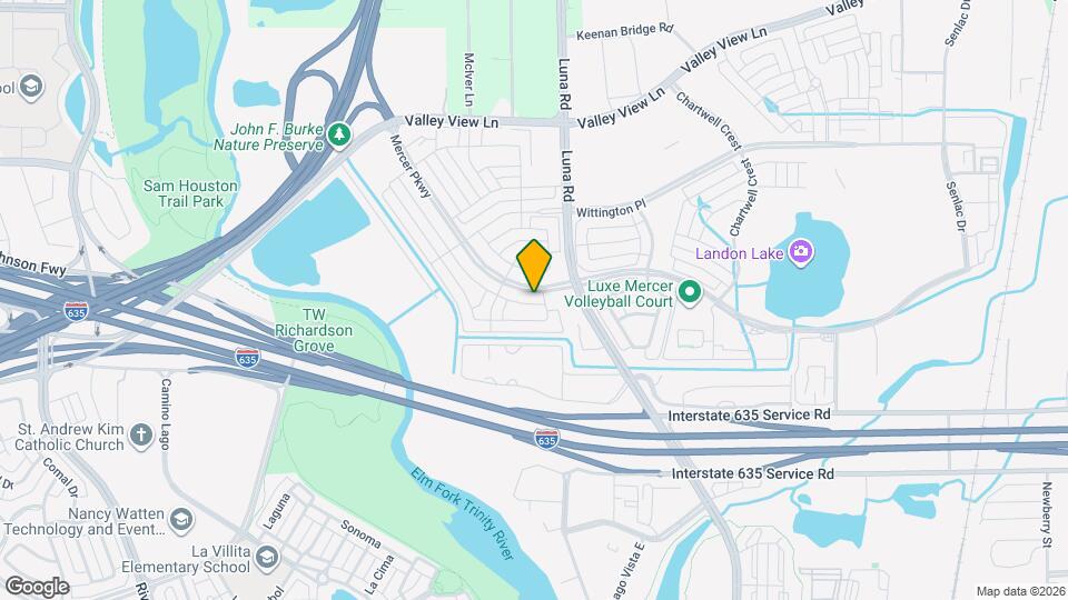12543 Mercer Pkwy Map and Location Details