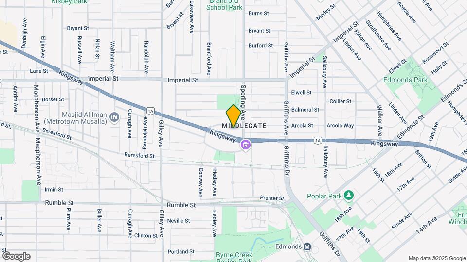 6688 Arcola St Map and Location Details