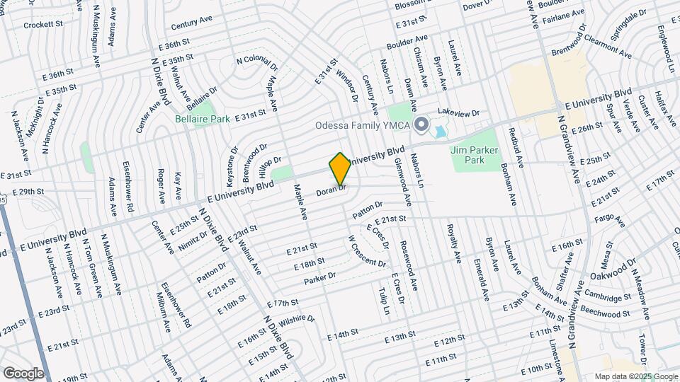 1600 Doran Dr Map and Location Details