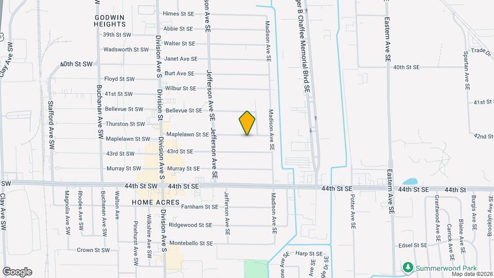 316 Maplelawn St SE Mapa y Detalles de la Ubicación
