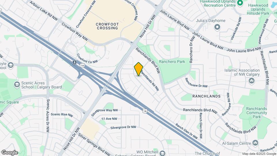 1504 Ranchlands Way NW Map and Location Details